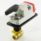 Honeywell VBN2G1SXA202 Threaded Control Ball Valve & Actuator Assembly 2.5" NPT 2-Position Spring Return Normally Closed 24V with Auxiliary Switch
