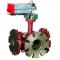 Honeywell VBF3KU1S0X Control Ball Valve with Flanged Connection 3-Way 5" 144Cv ANSI Construction Stainless Steel No Enclosure No Actuator