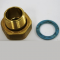 Danfoss 003Z0283 Threaded Tailpiece Kit For ABQM Pressure Independent Control Valve 3/4" NPT
