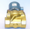 GC Valves S271AF16V5JJ2 Solenoid Valve Piloted Diaphragm 2-Way Zero Differential Normally Closed Brass 2 NPT