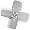Lau 6130090001 Fan Blade 4-Blade 20" Diameter 17-Degree Clockwise