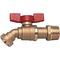 Watts 0123631 Quarter-Turn Boiler Drain Shutoff 1/2" LFBD-QT