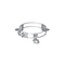 Nidec-US Motors (Emerson) 25 Belly Band Adjustable Drive Mount 5.6" Diameter