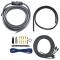 T-SPEC V8-RAK4 v8 SERIES Amp Installation Kit with RCA Cables (4 Gauge)