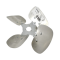 Lau 60759901 Fan Blade 4-Blade 10" Diameter 33-Degree Clockwise