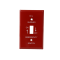 DiversiTech PI393 Util. Plate Red Emerg Oil Burn
