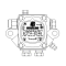 Suntec B2TA8248B Oil Pump 3450 RPM 2-Stage Right Hand Rotation