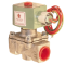 Asco 8215G30-12VDC Aluminum Body 2-Way Solenoid Valve 3/4" Normally Closed 0-25psi 12VDC