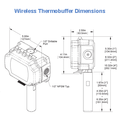 BAPI BA/WT-TB-M304-4-BB Wireless Transmitter