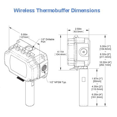 BAPI BA/WT-TB-MAL-2-BB Wireless Transmitter